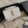 YSL SAINT LAURENT SUNSET Calfskin Shoulder Bag Crossbody Bag