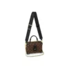 LOUIS VUITTON Petite Malle Souple Monogram Empreinte BrownBlack M45571