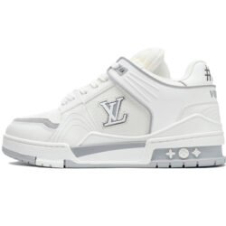LOUIS VUITTON Skate Low Top Skateboard Men's Shoes White