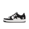 A Bathing Ape Bape Sta Low Black White 2 color