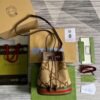 GUCCI cow leather gold chain shoulder bag crossbody bag