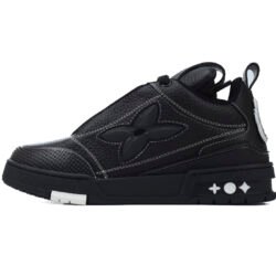 LOUIS VUITTON Skate Trainer Skateboard Men's Shoes Black