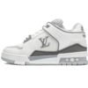 LOUIS VUITTON Trainer Low Men's Sneakers Shoes White