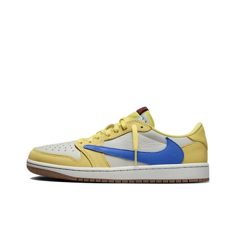 Travis Scott x Air Jordan 1 Low OG “Canary” DZ4137-700