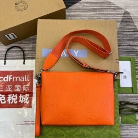 GUCCI cow leather shoulder bag crossbody messenger bag