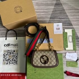 GUCCI cow leather shoulder bag crossbody messenger bag