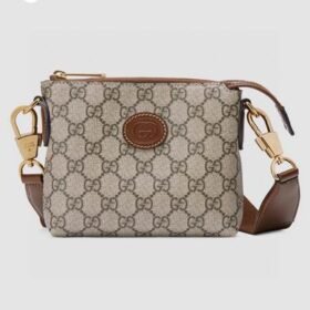 GUCCI Cowhide Shoulder Bag Crossbody Bag Handbag