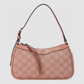 GUCCI Cowhide Shoulder Bag Handbag Underarm Bag