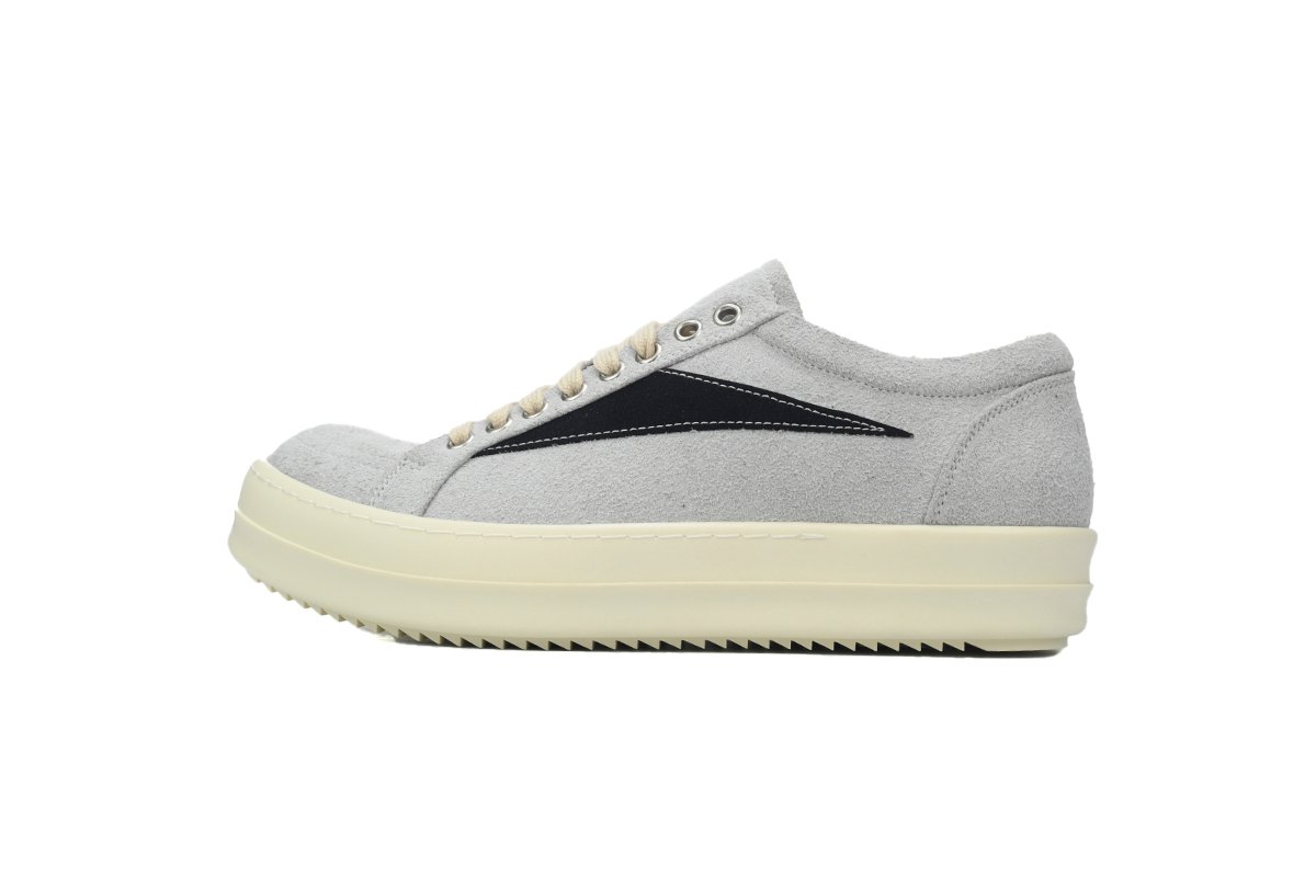 Rick Owens DRKSHDW Luxor Vintage Sneaks 'Oyster Black'