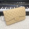CHANEL Lambskin Shoulder Bag Crossbody Bag Gold Buckle