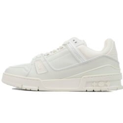 LOUIS VUITTON Trainer Low Men's Sneakers Shoes White