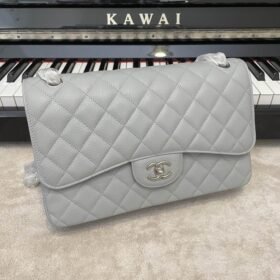 CHANEL Lambskin Shoulder Bag Crossbody Bag Handbag