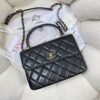 CHANEL Lambskin Shoulder Bag Crossbody Bag Handbag