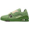 LOUIS VUITTON Skate Trainer Skateboard Men's Shoes Green