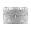 BVLGARI Serpenti Forever Water Snake Skin Shoulder Bag