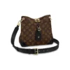 LOUIS VUITTON Odeon Coated Canvas With Leather Trim Handbag  M45354