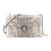 BVLGARI Serpenti Forever Karung Water Snake Skin Shoulder Bag Crossbody