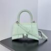 Balenciaga Crocodile Embossed Hourglass Top Handle handbag