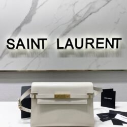 YSL SAINT LAURENT Manhattan Cowhide Shoulder Bags