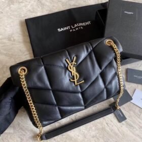 YSL SAINT LAURENT Niki Chain Strap Bag Lambskin shoulder bag 2 color