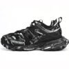 Balenciaga Runner Sneakers Tess S.Black Black-And-White Painting