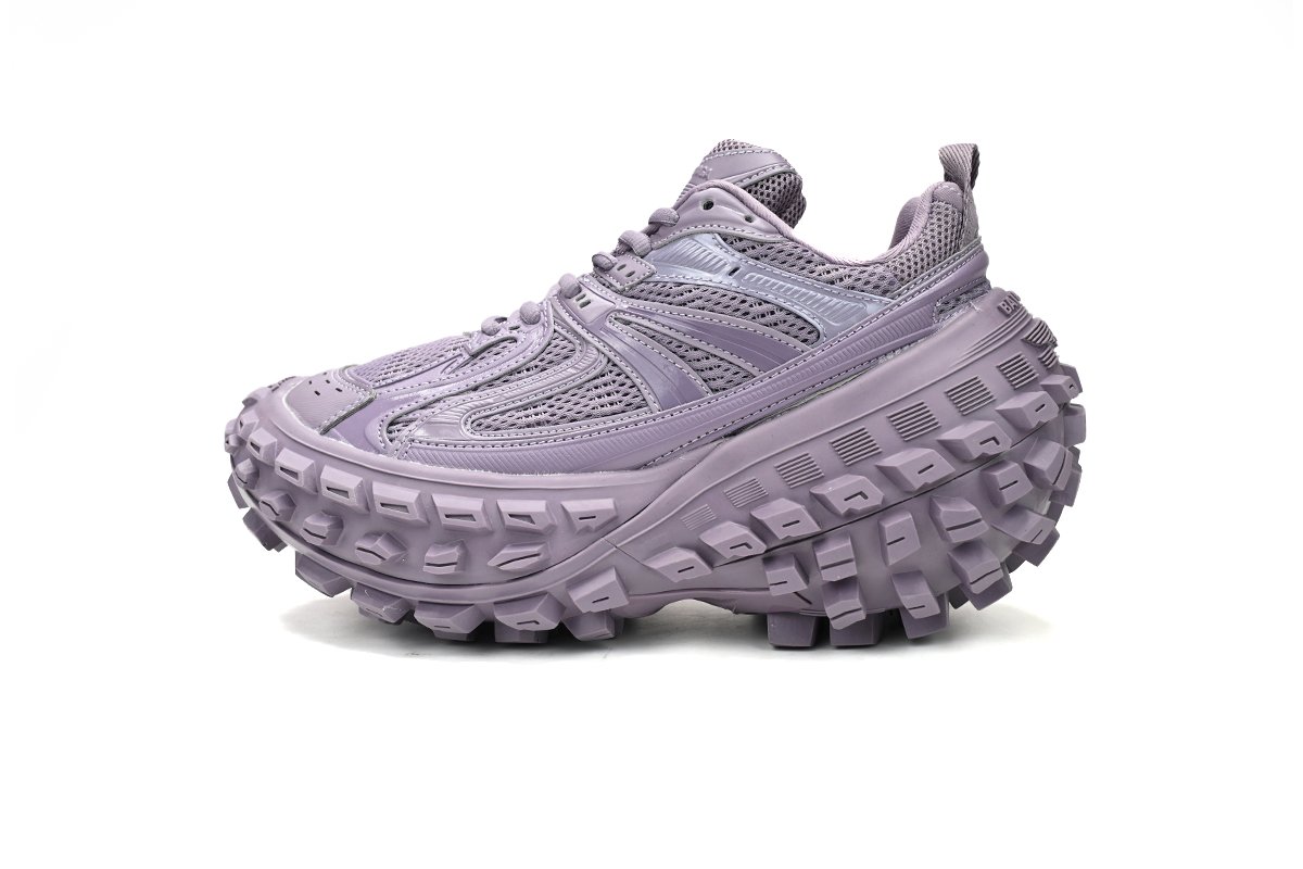 Balenciaga Sneakers men's shoes tire shoes Black Purple