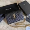 YSL SAINT LAURENT LOULOU cowhide Crossbody Bag, Shoulder Bag 2 color