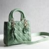 Dior Sheepskin Wicker Pattern Dior Bag Shoulder Bag Crossbody Bag green