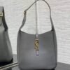 YSL SAINT LAURENT Cow Leather Hobo Bag Handbag