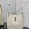 YSL SAINT LAURENT Cow Leather Hobo Bag Handbag