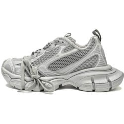 Balenciaga 3XL Sneakers  men's shoes Silver Light Gray