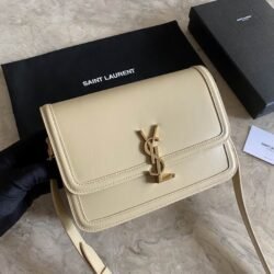 YSL SAINT LAURENT Cowhide Shoulder Bag Crossbody