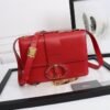 DIOR Cow Leather Montaigne Box Bag, Handbag, Shoulder Bag, Crossbody Bag 4 Color