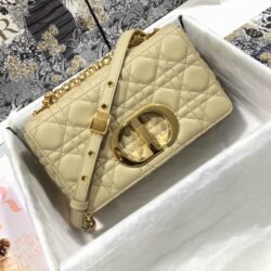 DIOR Caro Cow Leather One Shoulder Handbag Crossbody Bag 5 color