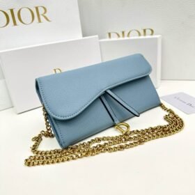 DIOR cowhide Saddle Bag, Shoulder Bag, Crossbody Bag 2 color
