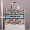 DIOR Embroidery Tote Bag Shopping Bag Handbag L