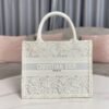 DIOR Embroidery lace Tote Bag Shopping Bag Handbag 3 size