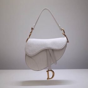 DIOR Saddle Grain Calfskin Saddle Bag, Shoulder Bag, Crossbody Bag 2 color
