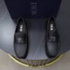 Dior Men Loafer Cowhide Leather Suit Shoes