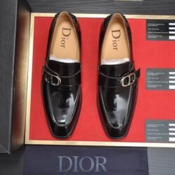Dior Men Cowhide Leather Suit Shoes 2 color
