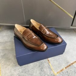 Dior Men Cowhide Leather Suit Shoes 2 color