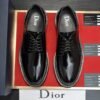 Dior Men Cowhide Leather Suit Shoes