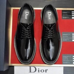Dior Men Cowhide Leather Suit Shoes
