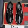 Dior Men Cowhide Leather Suit Shoes 2 color