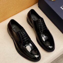 Dior Timeless Men Cowhide Leather Suit Shoes