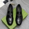 GUCCI Loafer Men's Cow Leather Shoes