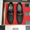GUCCI Loafer Men's Cow Leather Shoes