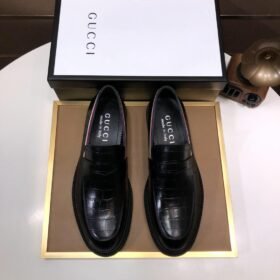 GUCCI  Men's Cowhide leather Shoes Suit Shoes