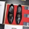 GUCCI Men's Cow Leather Shoes Suit Shoes