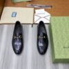 GUCCI  Men's Cow Leather Shoes Casual Shoes Suit Shoes